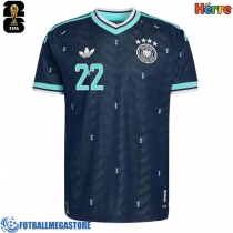 Fotballdrakt Herre Tyskland David Raum #22 Bortedrakt VM 2026 Kortermet